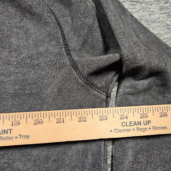 TikTok Creator Gray Acid Wash Pullover Hoodie Lane Seven Adult Large Cotton - Picture 9 of 11